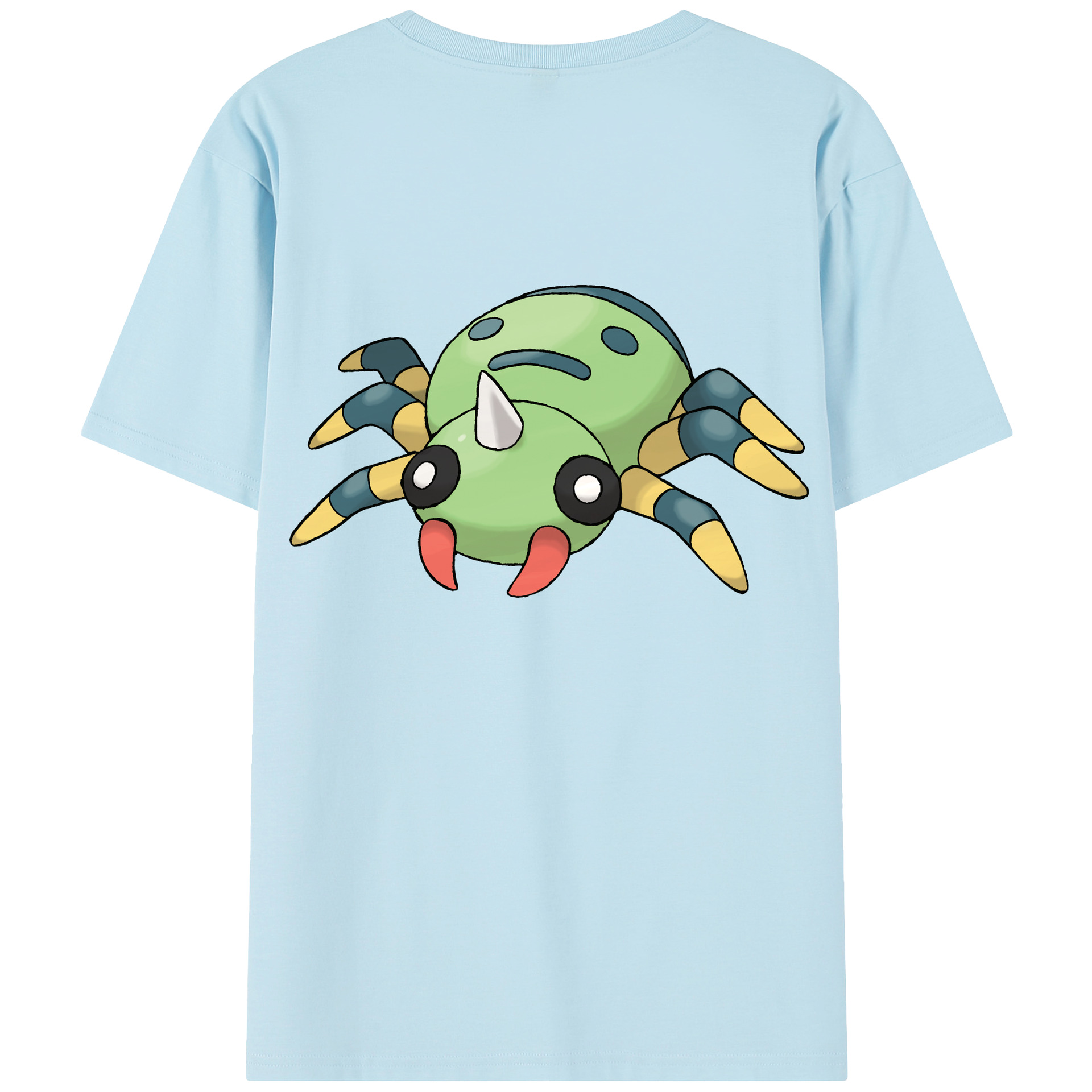 （画像用） ポケットモンスター Pokémon 綿100％半袖Tシャツ（背面プリント）